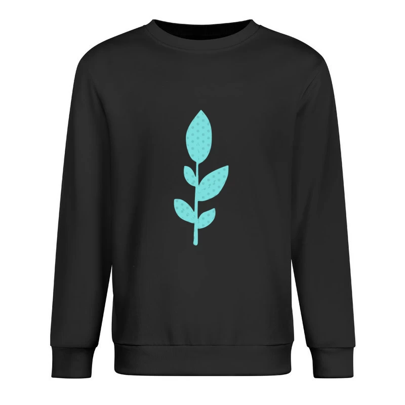 Illustration de plante bleue Homme Sweat-shirt à enfiler