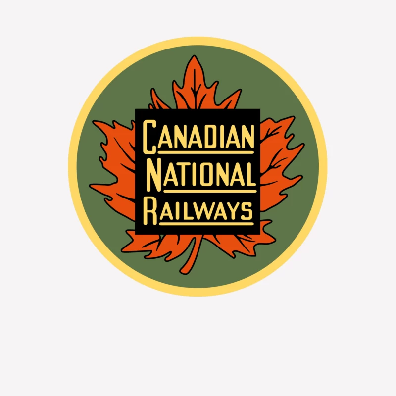 Canadian National Railways Male T-Shirt