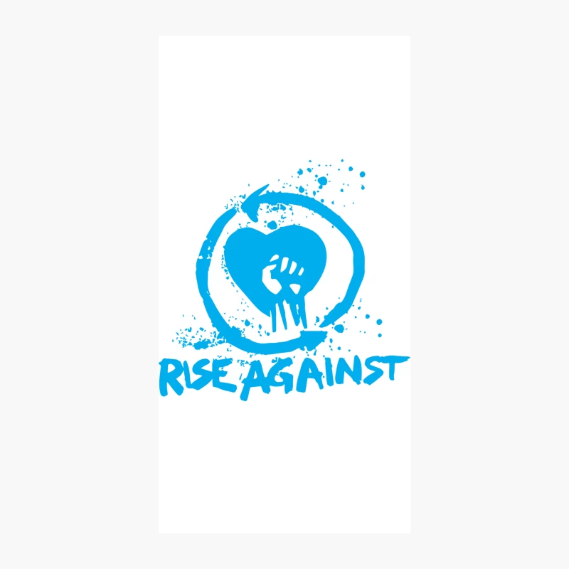 Rise Against (Heart Fist) iPhone Case