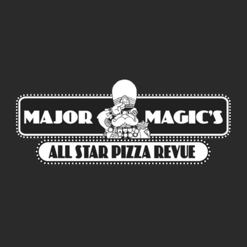 Major Magic's All Star Pizza logo Baseball Cap