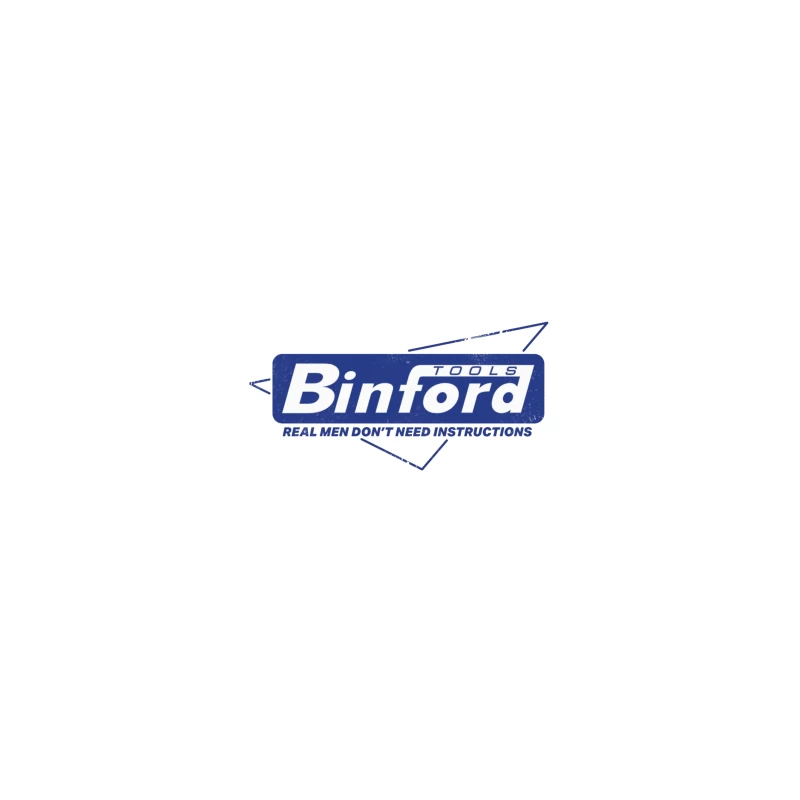 Binford Tools Vintage Logo with Masculine Marketing Slogan iPhone Case