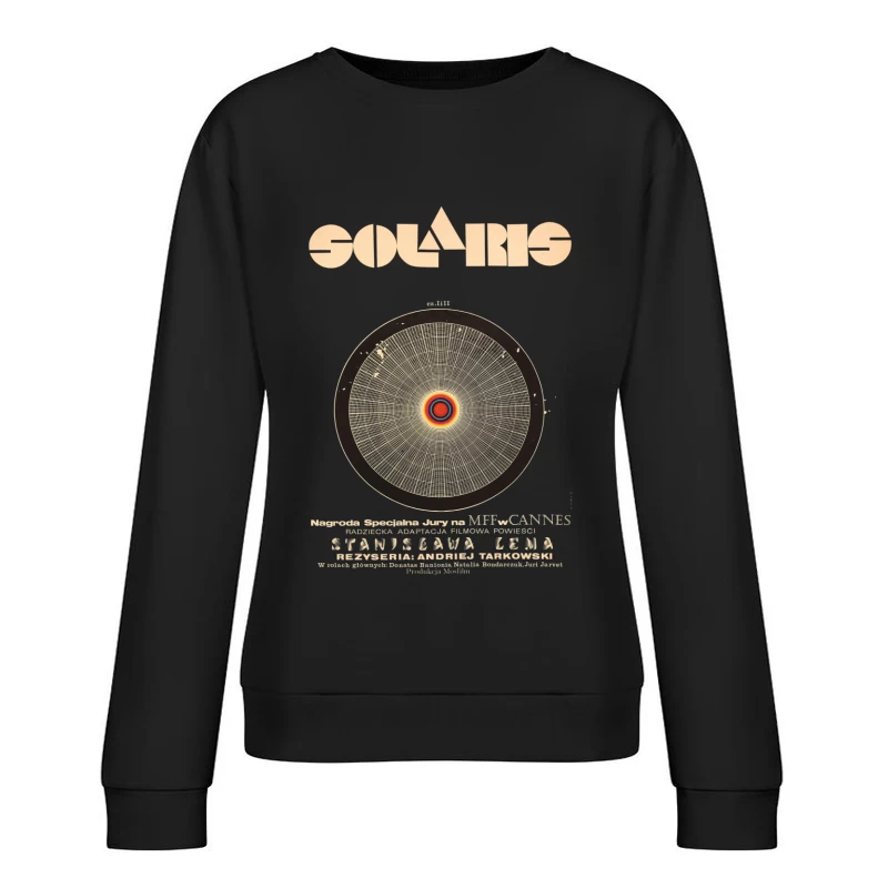 Solaris Vintage Tarkovsky Soviet Female Pullover Sweatshirt