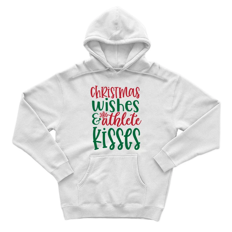 Vœux de Noël et baisers d'athlète Homme Sweat à capuche