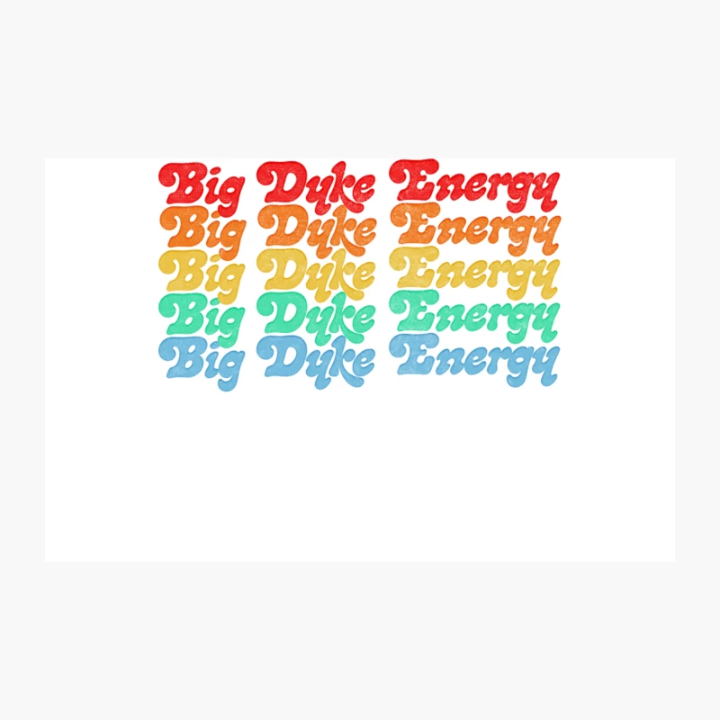 Big Dyke Energy  --- Retro Style Design Travel Mug