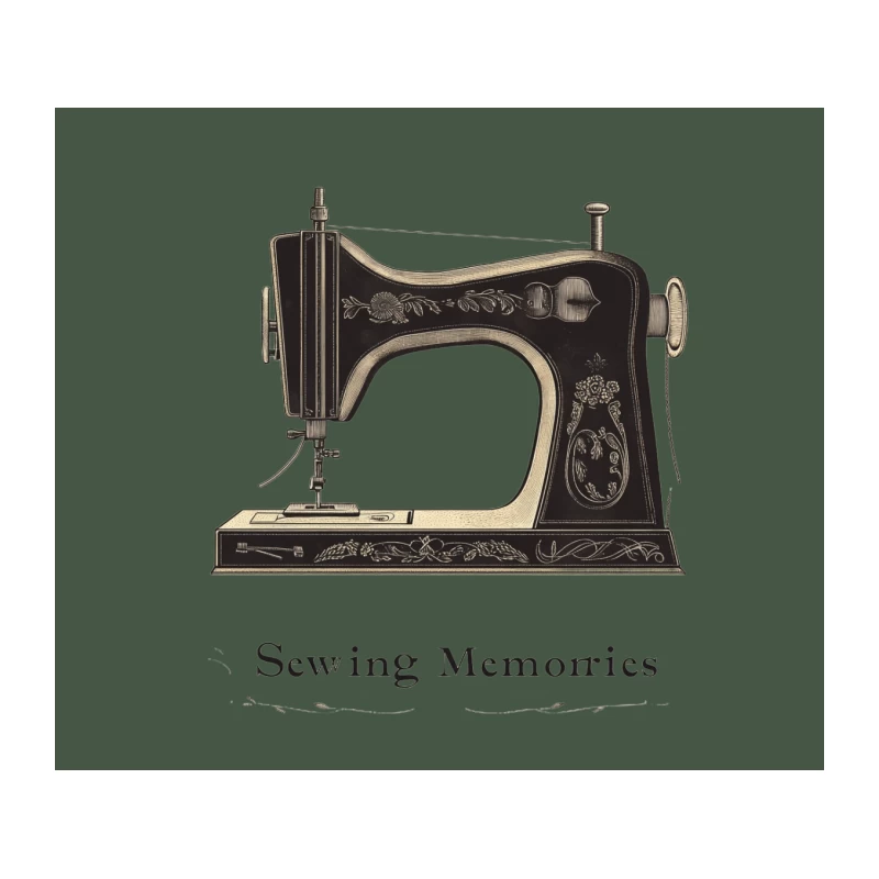 Vintage Sewing Machine: Crafting Memories and Nostalgia Tapestry