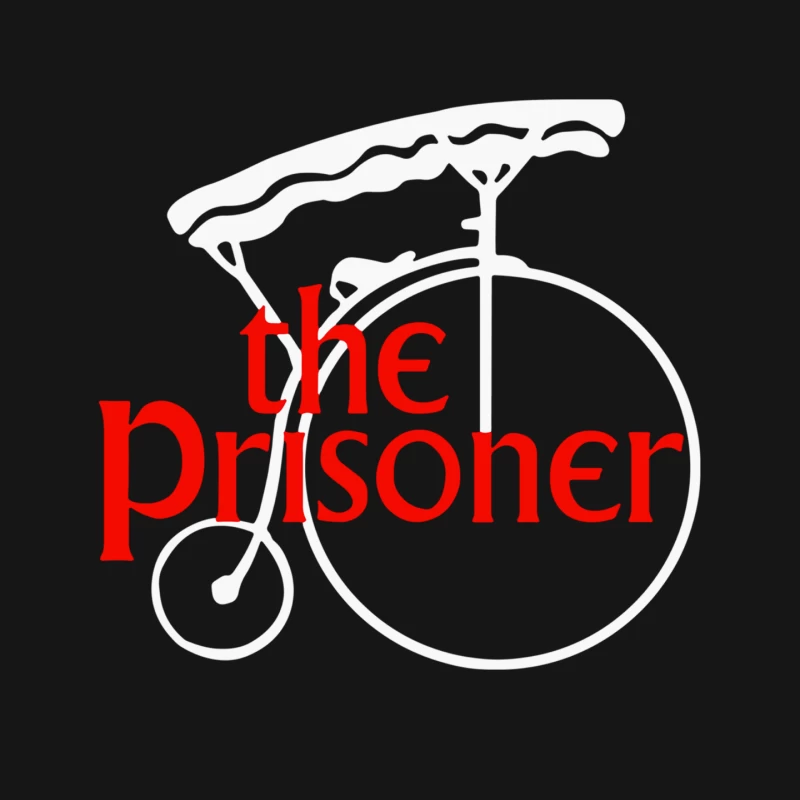 The Prisoner Number 6 Penny Farthing Mouse Pad