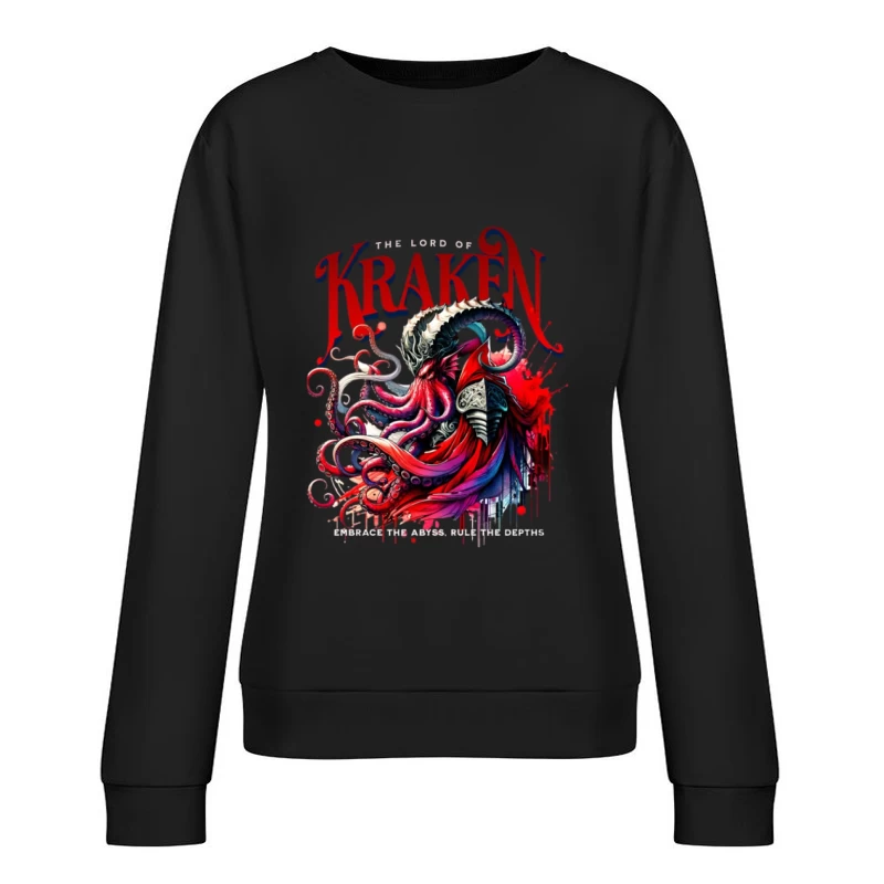 Der Herr des Krakenhelden Damen Pullover Sweatshirt
