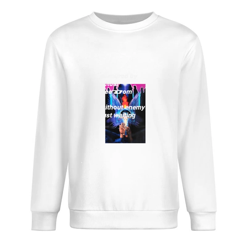 Freiheit und Warten Herren Pullover Sweatshirt