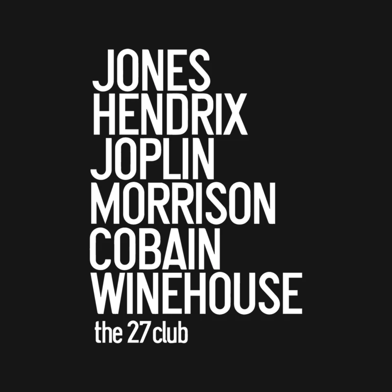 Jones Hendrix Morrison Joplin Cobain.. Mouse Pad