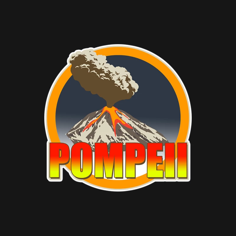 Pompeii - Addams Family Travel Badge Male Long Sleeve T-Shirt