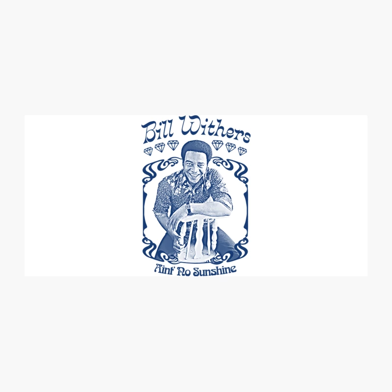 Bill Withers  Retro Aesthetic 70s Soul Fan Design Coffee Mug