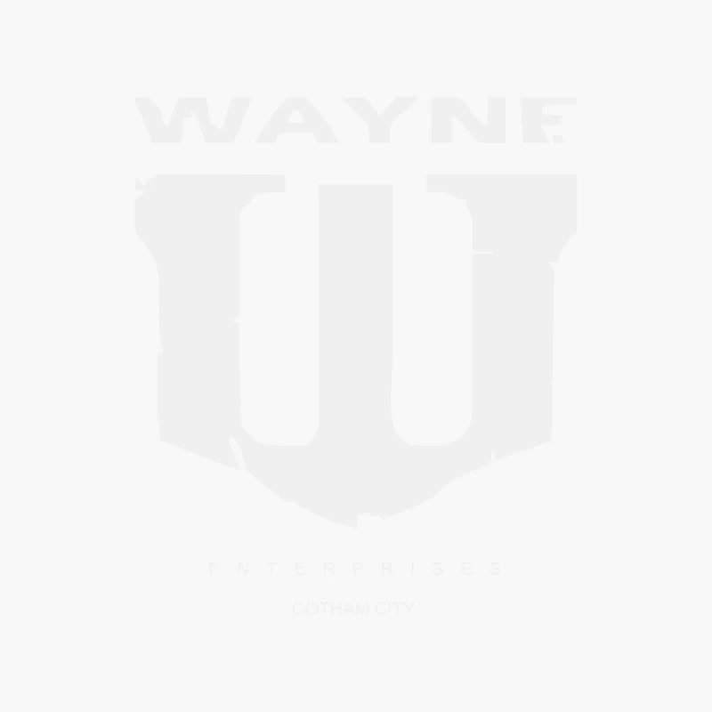 Wayne enterprises Batman Caped Crusader Cotton Tote Bag