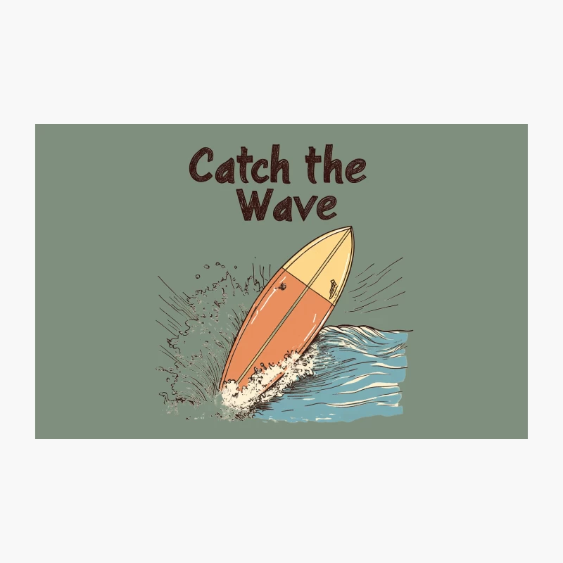 Catch the Wave: Surfing Adventure in the Ocean Travel Mug