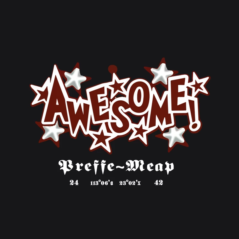 Fantastisches Design mit Sternen und Text Herren Pullover Hoodie