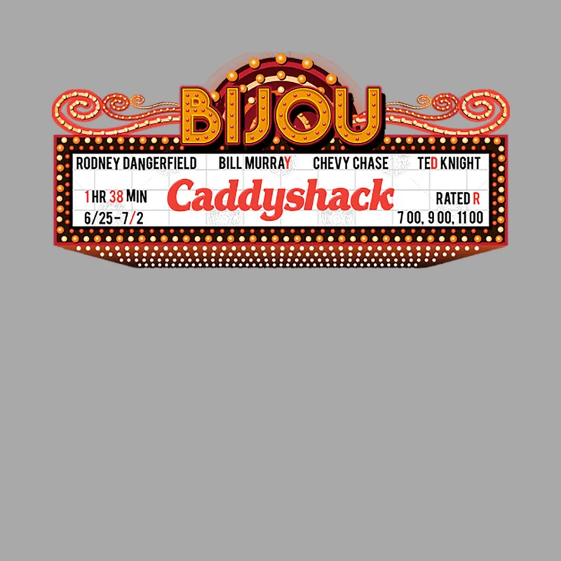 Caddyshack Marquee Female Pullover Hoodie
