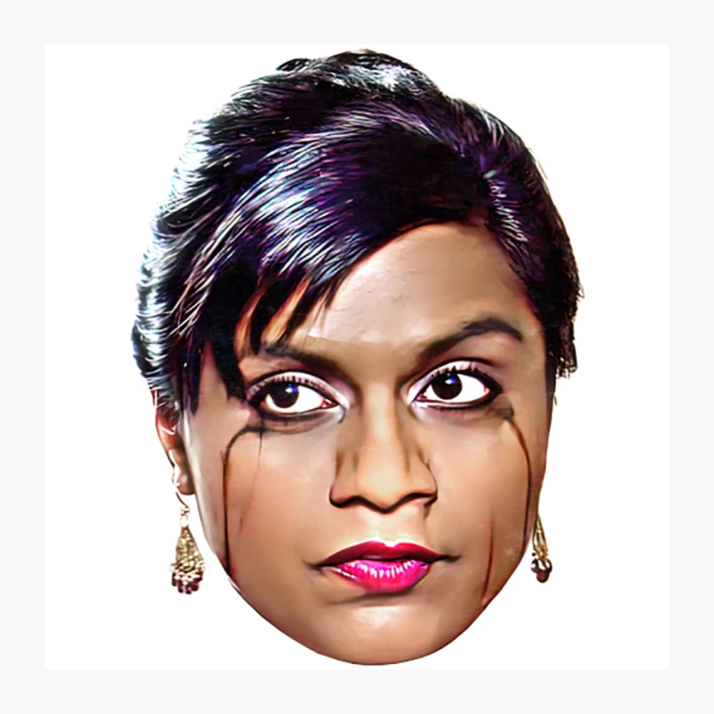 Crying Kelly Kapoor Pin