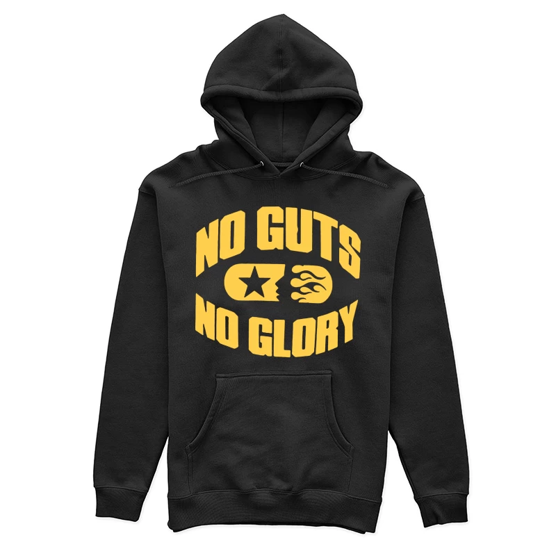 Selbstbewusstsein und Mut Design Damen Pullover Hoodie