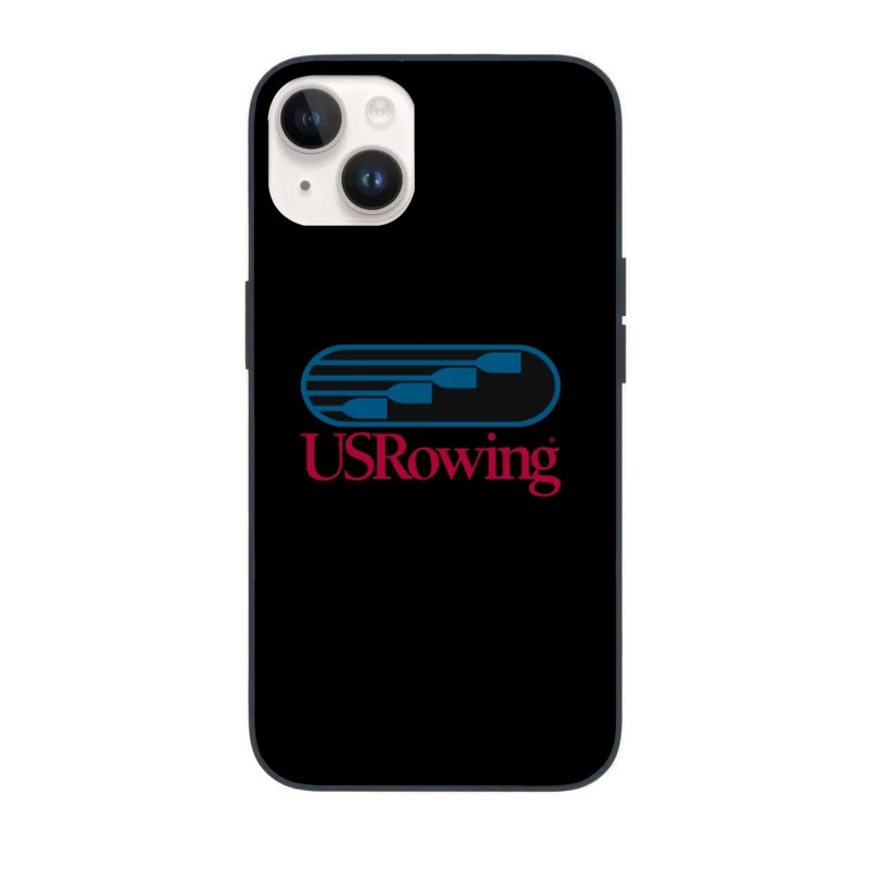 US Rowing Official Sports Organization Logo iPhone Case