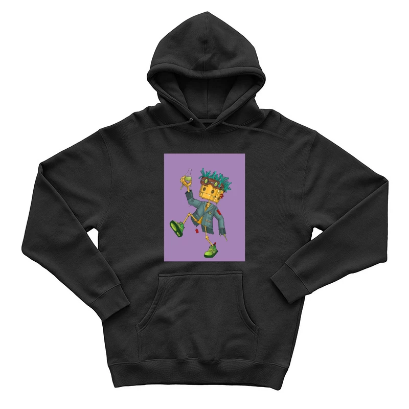 Robotkite Scientist Male Pullover Hoodie