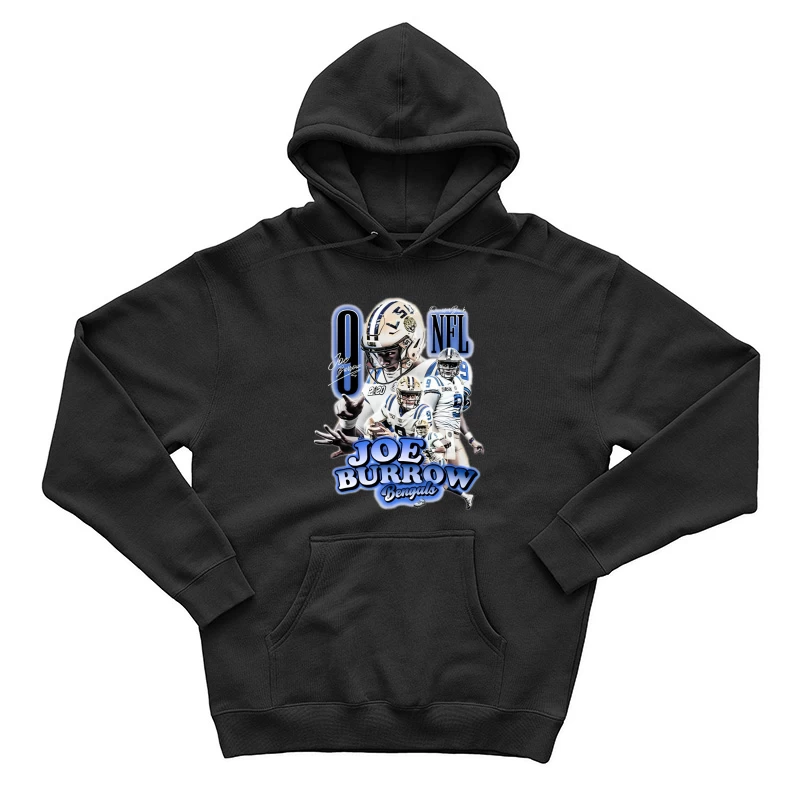 Joe Burrow NFL Bengals Collage Herren Pullover Hoodie