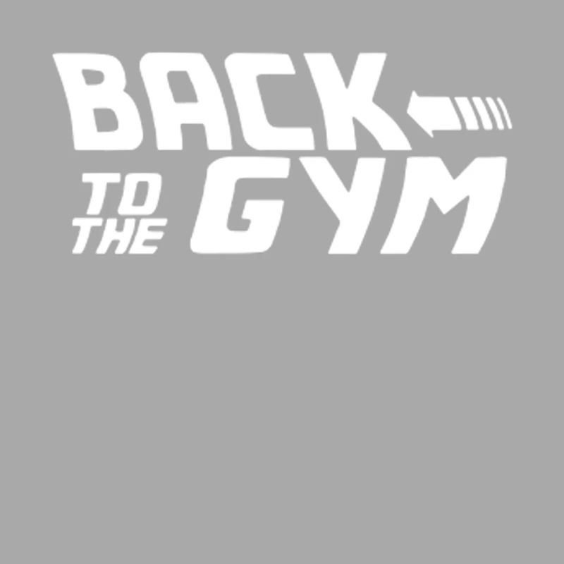 Back To The Gym Male Pullover Hoodie