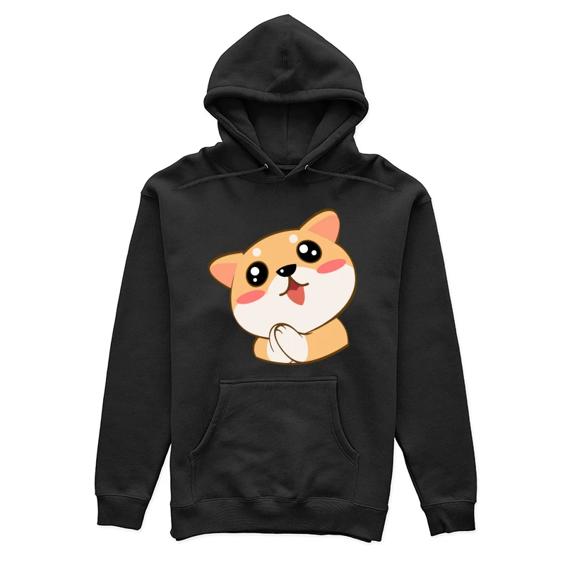 Niedlicher Cartoon-Welpe Damen Pullover Hoodie