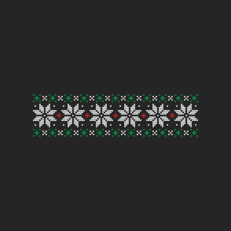 Motif de flocons de neige de Noël Homme Sweat-shirt à enfiler
