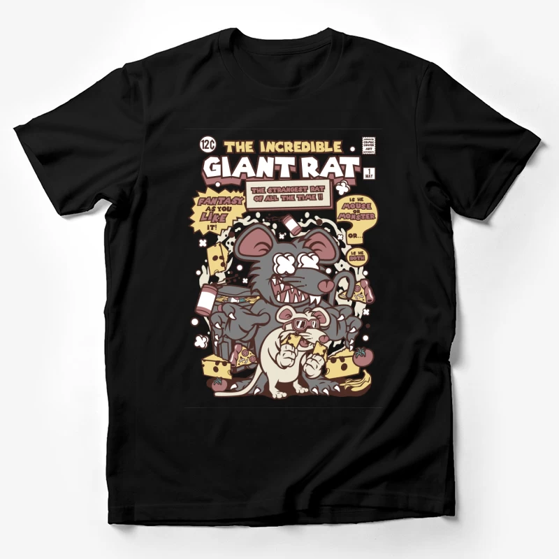 La Bande Dessinée du Rat Géant Inattendu Homme T-Shirt