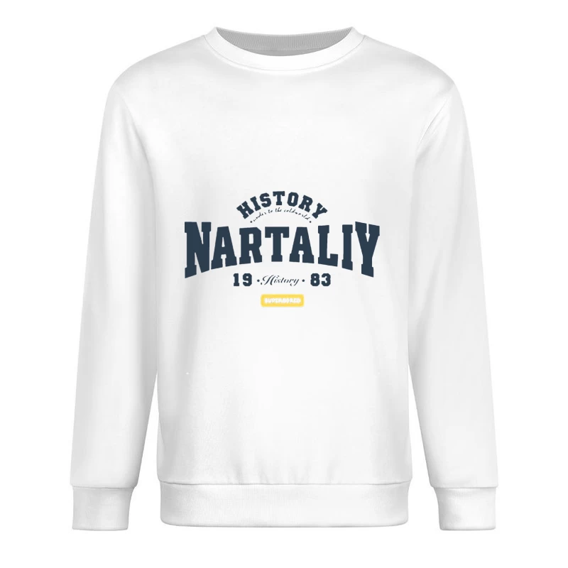Vintage Nartaliy Design von 1983 Herren Pullover Sweatshirt