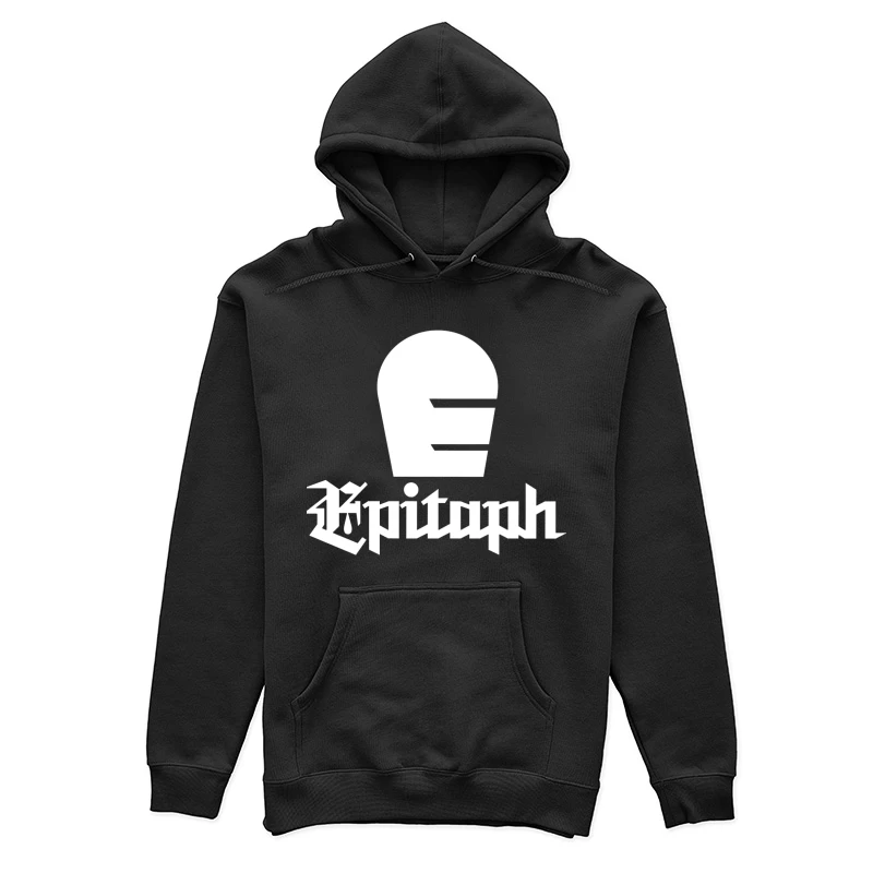 Minimalist Epitaph Records Logo Outline Female Pullover Hoodie