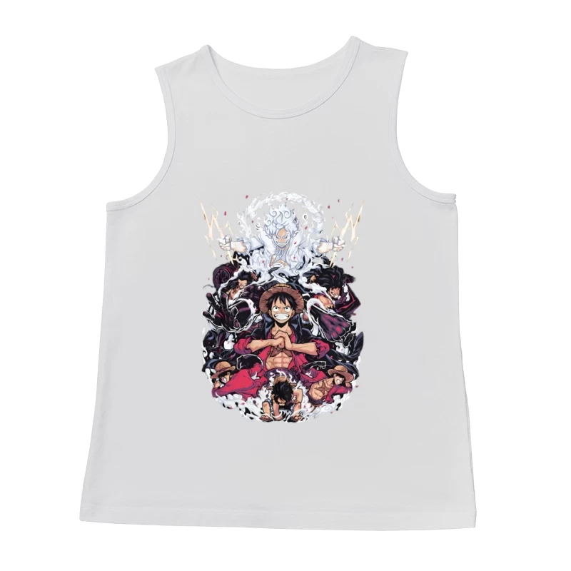 Charakter-Transformationen aus Manga-Serie Herren Tanktops