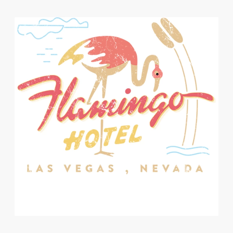 The Flamingo Throw Pillow