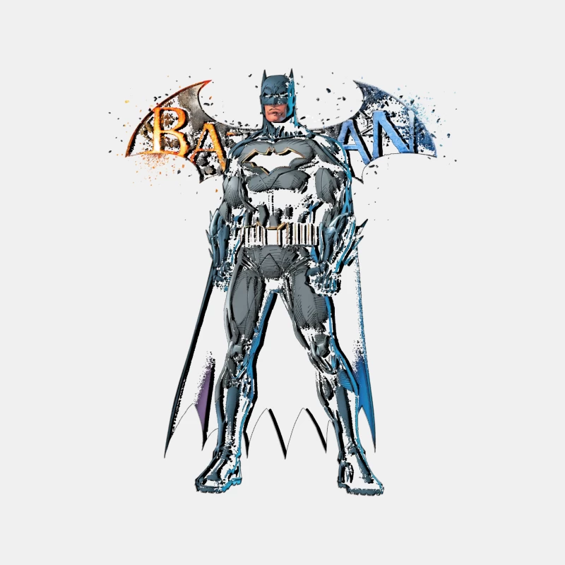 Batman Character Illustration Male Tank Top