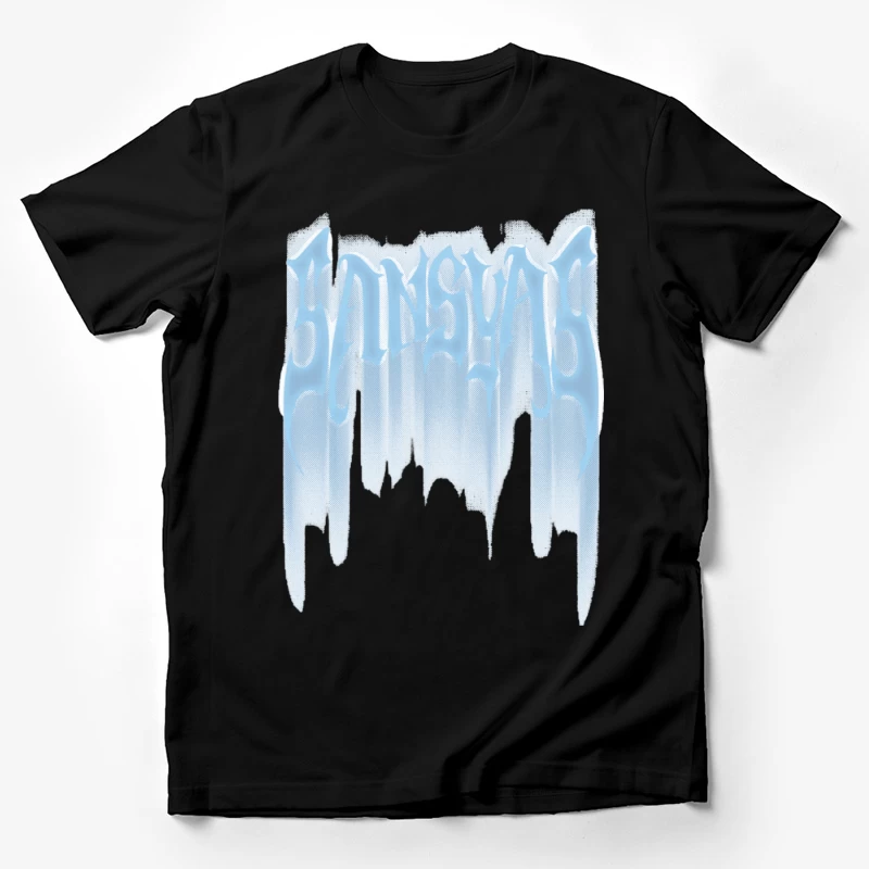 Eisige Schriftkunst Herren T-Shirt