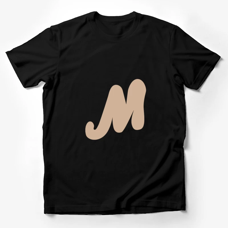 Kreatives M-Logo Herren T-Shirt