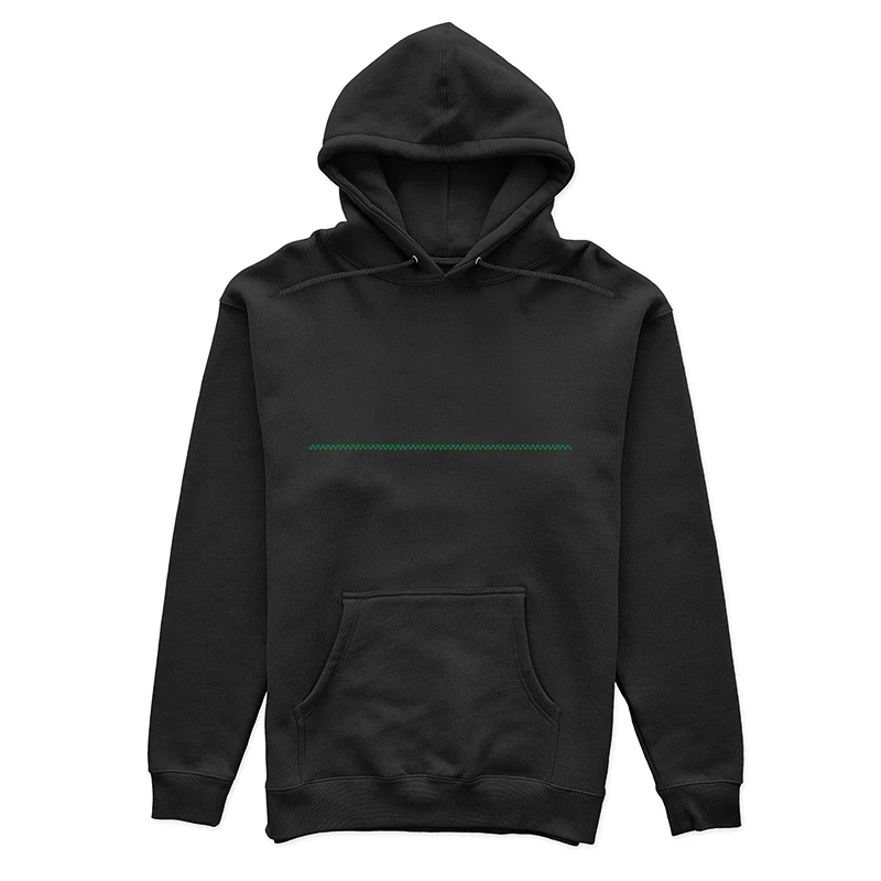 Lignes vertes et noires dynamiques Femme Sweat à capuche