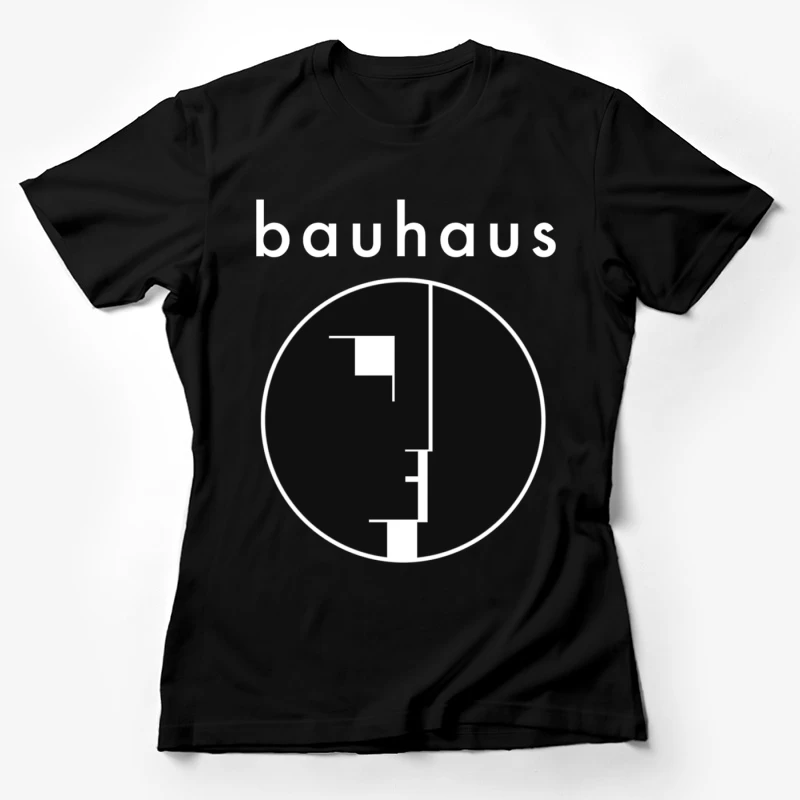 Iconic Bauhaus Minimalist Design Logo Female T-Shirt