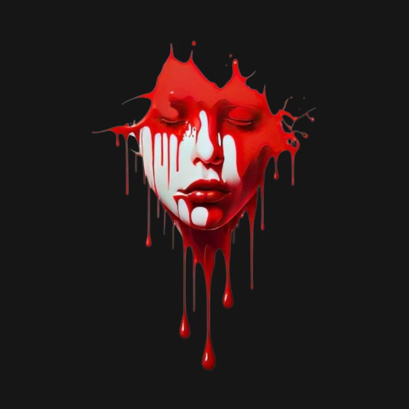 Bloody girl Male T-Shirt