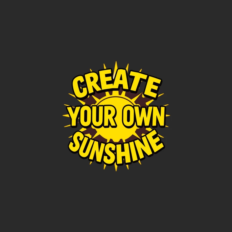 Create Your Own Sunshine Inspirational Quote Baseball Cap