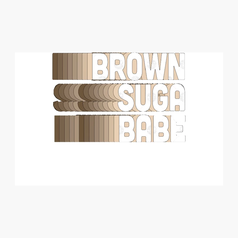 Brown Suga Babe - Typography Design Travel Mug
