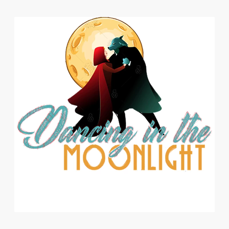 Dancing in the Moonlight Throw Pillow