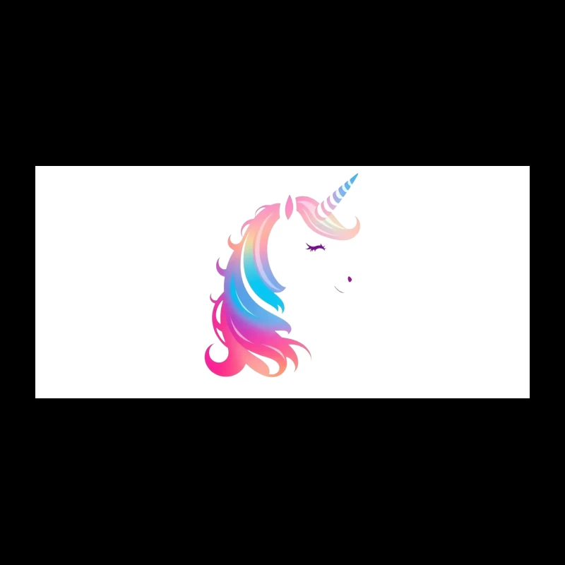 Rainbow Pastel Unicorn Silhouette Coffee Mug