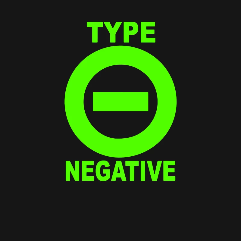 Type O Negative Logo Male Long Sleeve T-Shirt