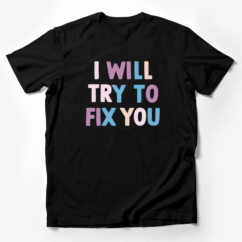 Coldplay Fix You Male T-Shirt