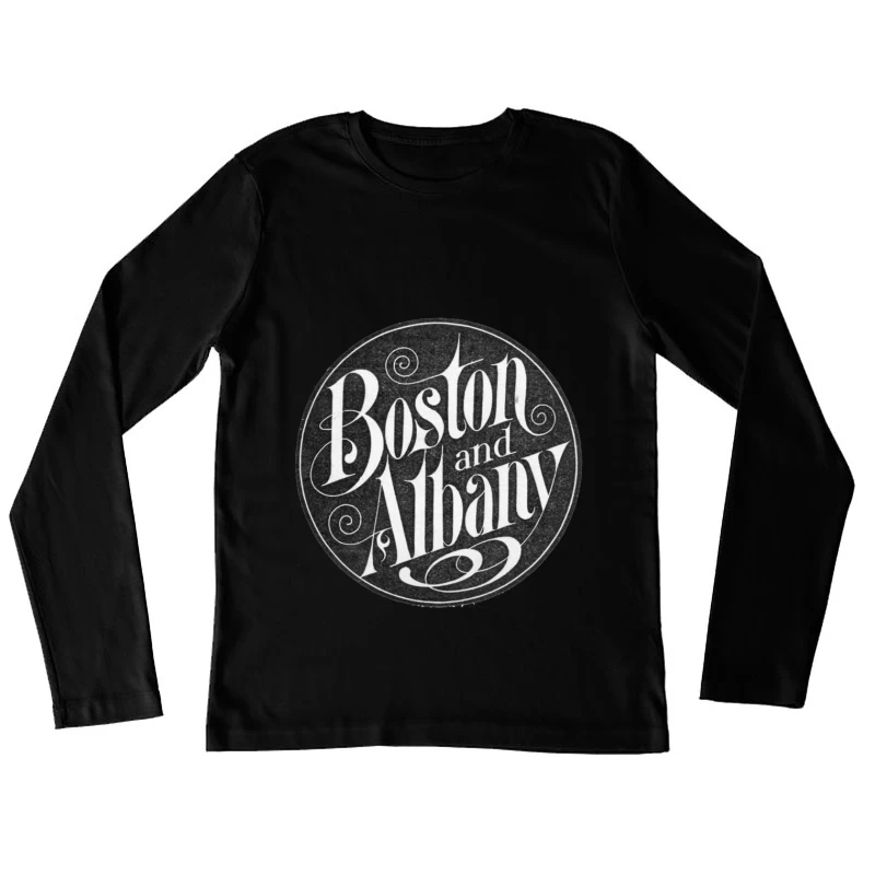 Boston and Albany Railroad Female Long Sleeve T-Shirt
