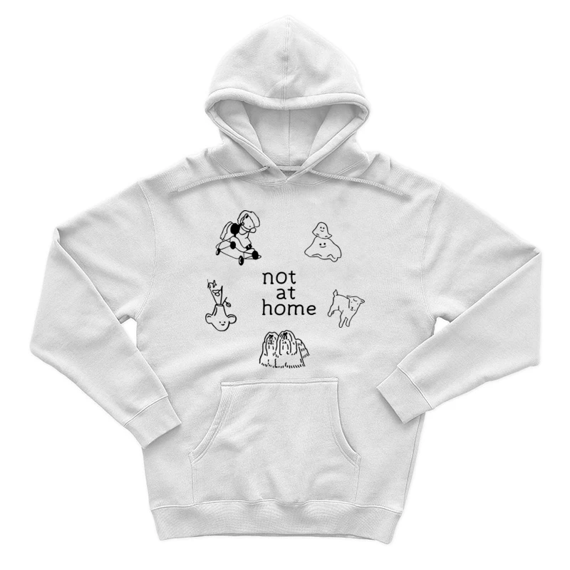 Nicht zu Hause Geister Herren Pullover Hoodie