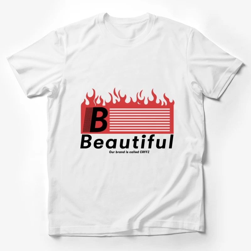 Feuriger Musik-Brand Herren T-Shirt