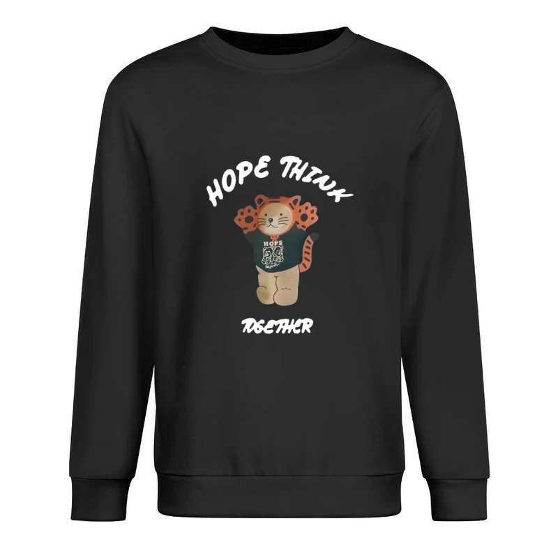 Espoir Peluche Tigre Homme Sweat-shirt à enfiler