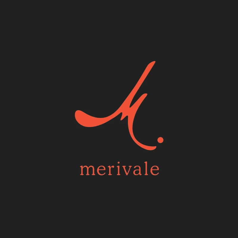 Merivale Hospitality Group Minimalist Red Logo Design Bucket Hat