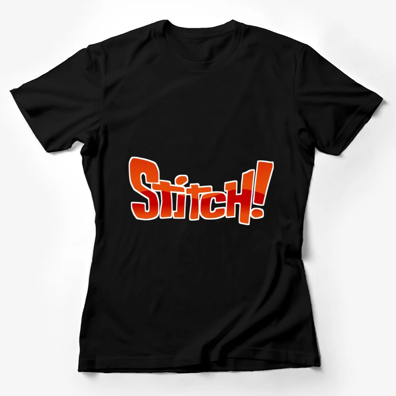 Stitch Logo from Lilo & Stitch Female T-Shirt